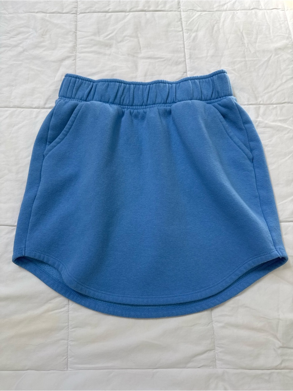 Small Periwinkle Blue Skirt w/ Pockets Athleisure Skirt Coord Set Available - Picture 5 of 15